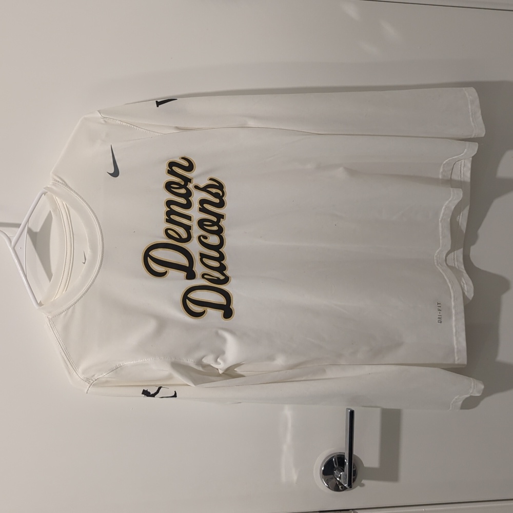 Nike Dri-Fit Wake Forest Long Sleeve Tee